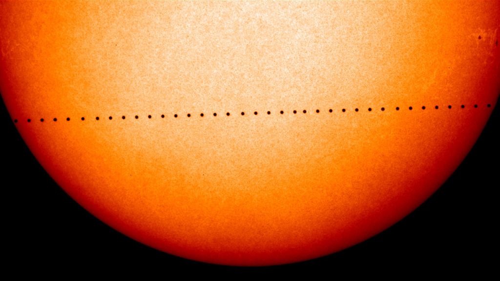 Mercury Transits the Sun